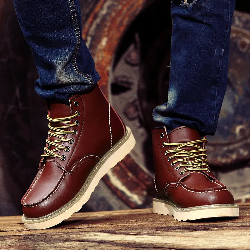 2024 new fashion men's Doc Martens single shoes cotton shoes warm