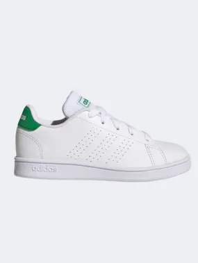 Adidas Advantage Court Gs Sportswear Shoes White/Green/Black