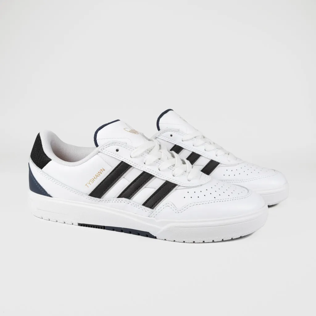 Adidas Skateboarding - Tyshawn II Shoes - Footwear White / Core Black / Collegiate Navy