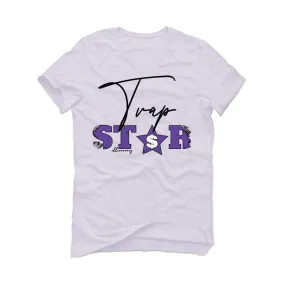 Air Jordan 1 Retro High OG “Court Purple” White T-Shirt (Trap Star)