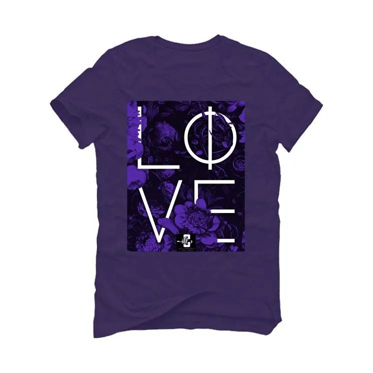 Air Jordan 13 “Court Purple” Purple T-Shirt (LOVE)