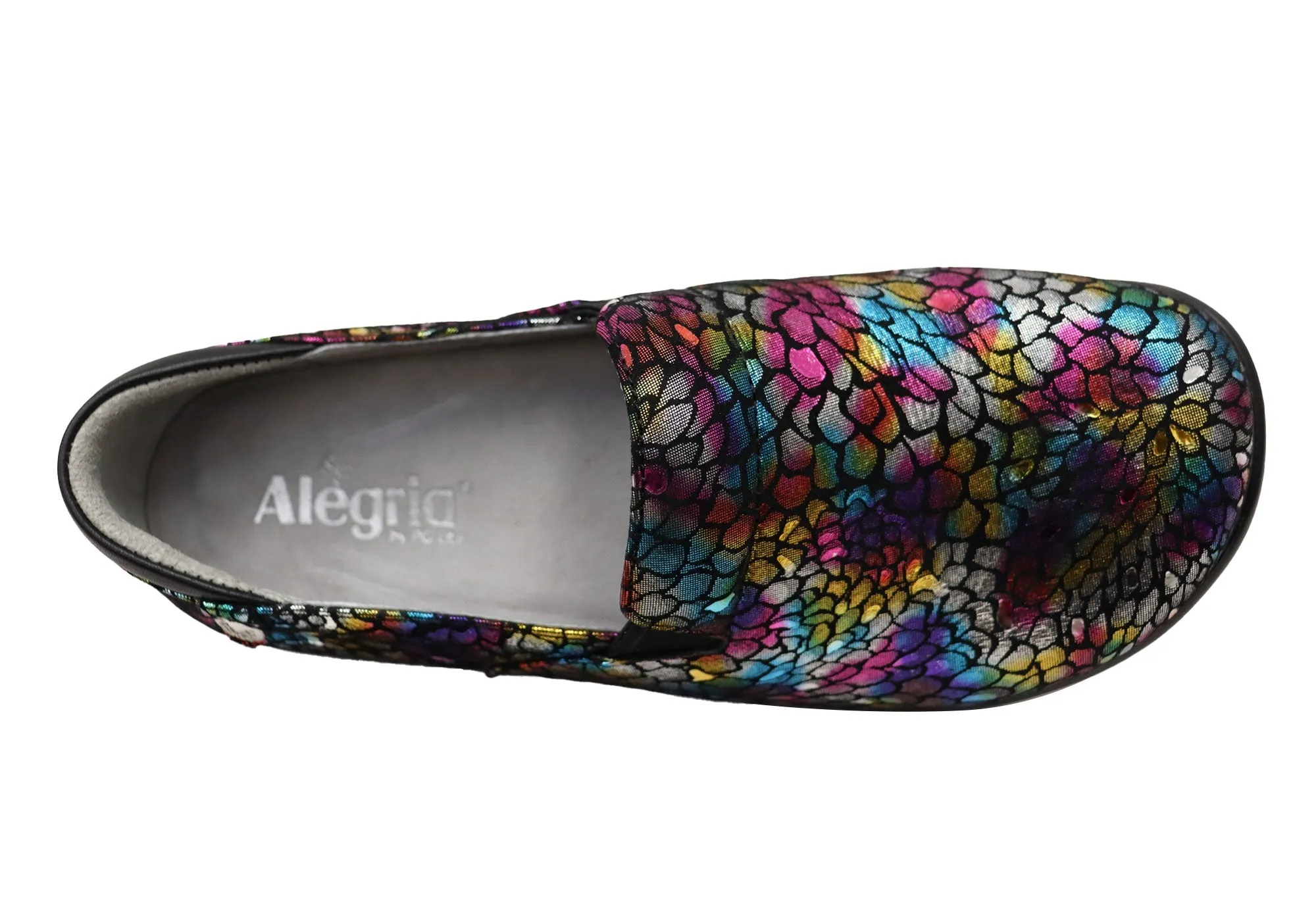 Alegria Keli Minnow Rainbow Womens Comfortable Leather Shoes