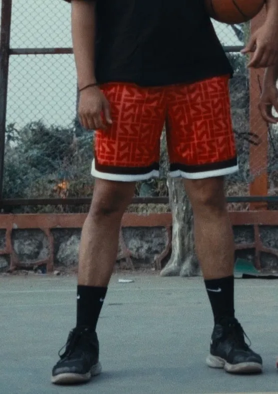 Basketball court shorts