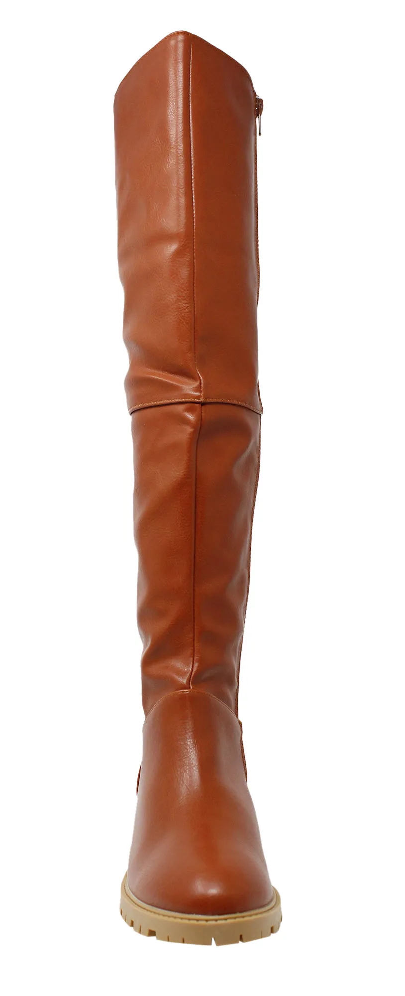 Charming Lady Women's Stretch Calf Knee High Riding Boot