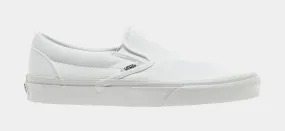 Classic Slip On Mens Skateboarding Shoe (White)