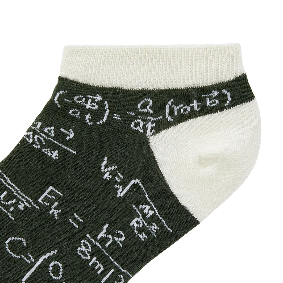 Equation Printed Ankle Socks