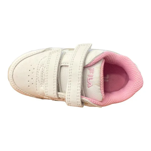 Fila scarpa sneakers da bambina infant Orbit con Velcro 1011080.00I bianco-oro