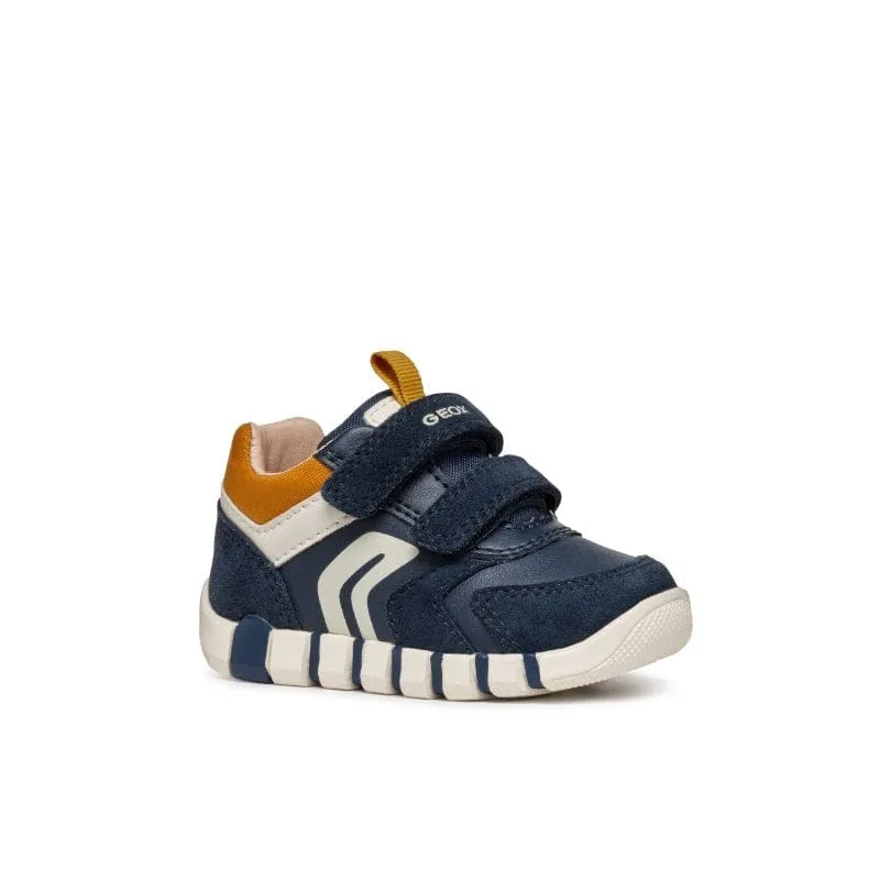 Geox Infant Navy Iupidoo Baby Shoe - B3555D