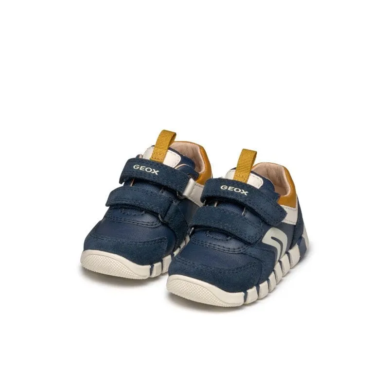 Geox Infant Navy Iupidoo Baby Shoe - B3555D