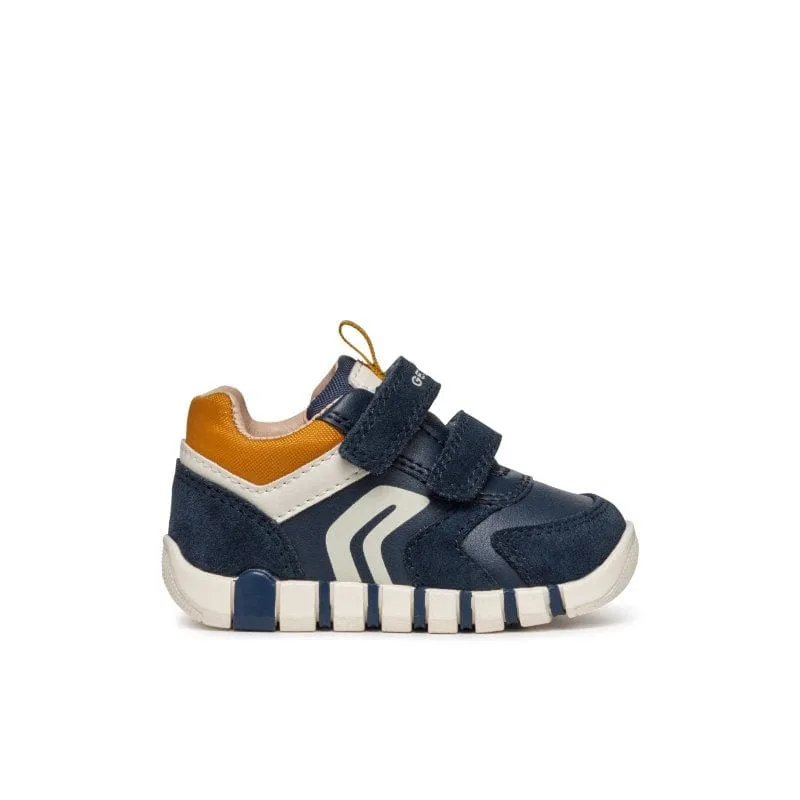 Geox Infant Navy Iupidoo Baby Shoe - B3555D