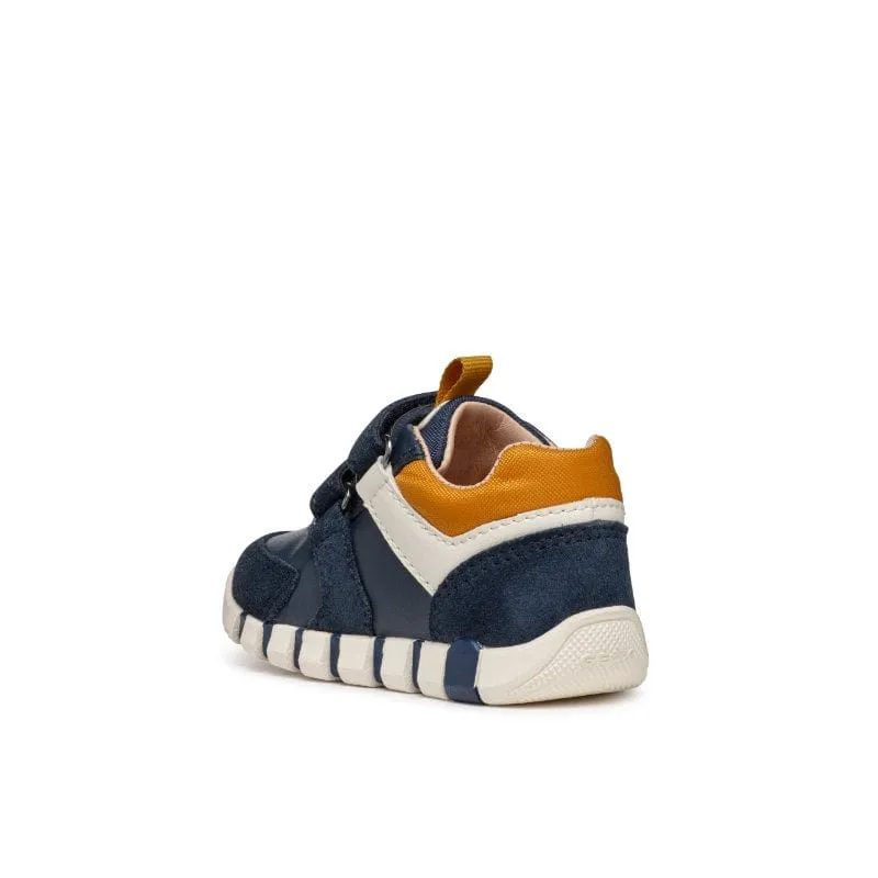 Geox Infant Navy Iupidoo Baby Shoe - B3555D