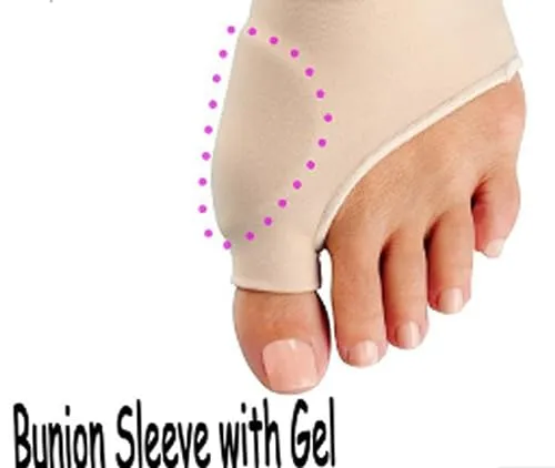 Importikaah Extremely Effective One Pair Of Slip-On Sleeves For Great Toe Bunions Hallux Pain And Swelling. One Pair. For Two Legs.