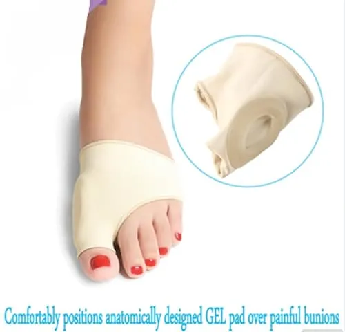 Importikaah Extremely Effective One Pair Of Slip-On Sleeves For Great Toe Bunions Hallux Pain And Swelling. One Pair. For Two Legs.