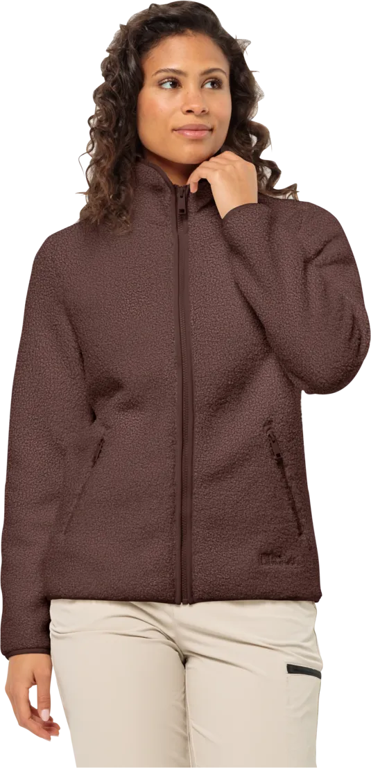 Jack Wolfskin Women&#x27;s High Curl Jacket Boysenberry | Buy Jack Wolfskin Women&#x27;s High Curl Jacket Boysenberry here | Outnorth