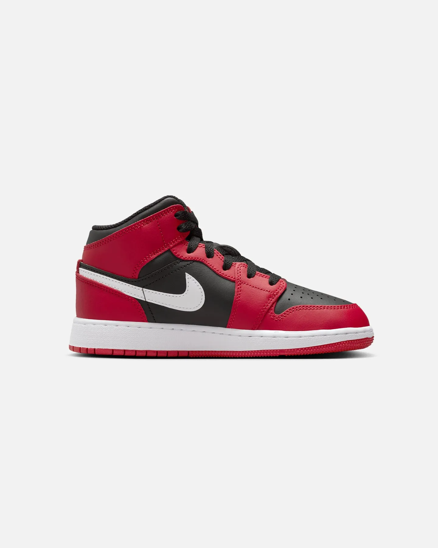 Jordan Kids' Air Jordan 1 Mid (GS) Black/Red