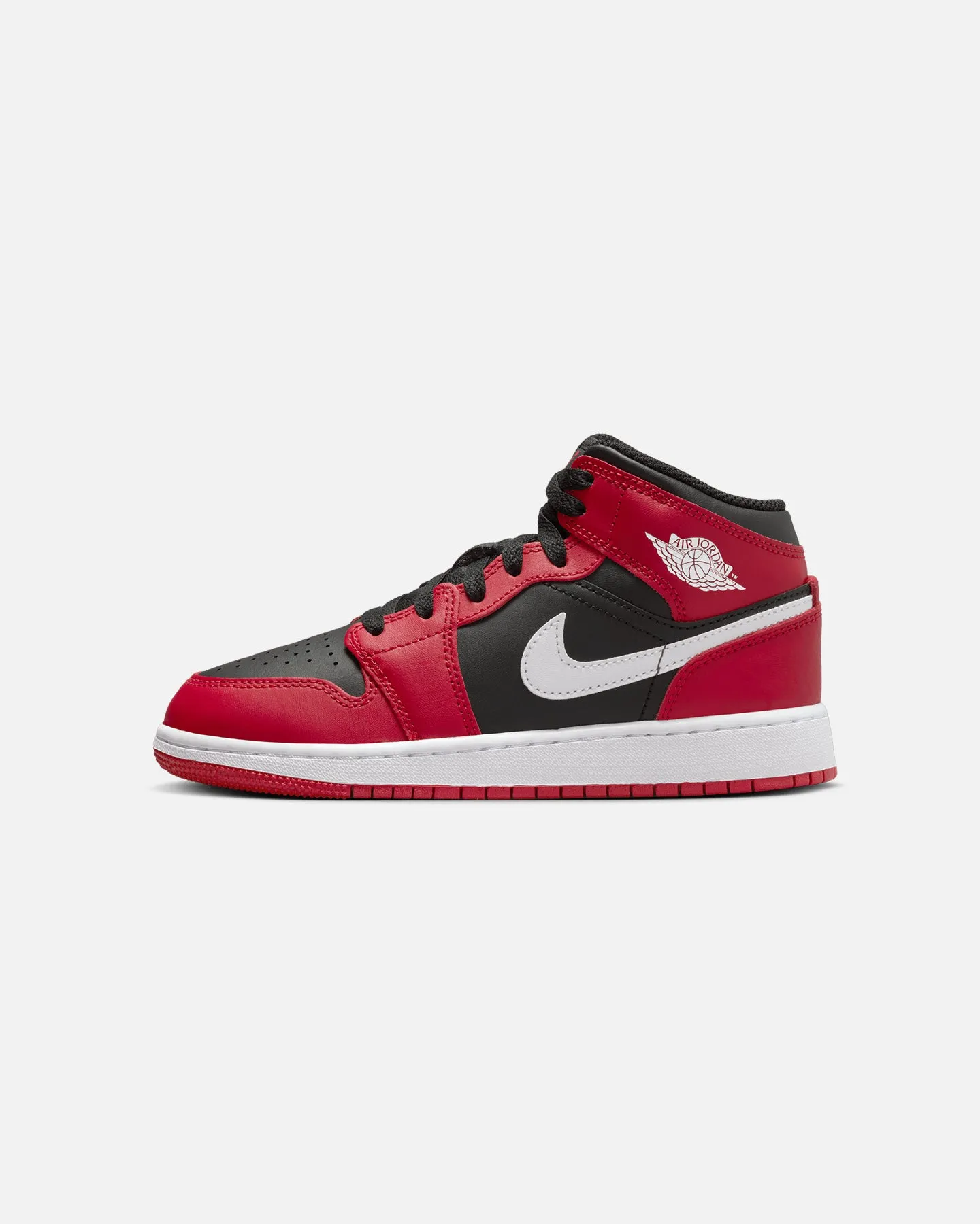 Jordan Kids' Air Jordan 1 Mid (GS) Black/Red