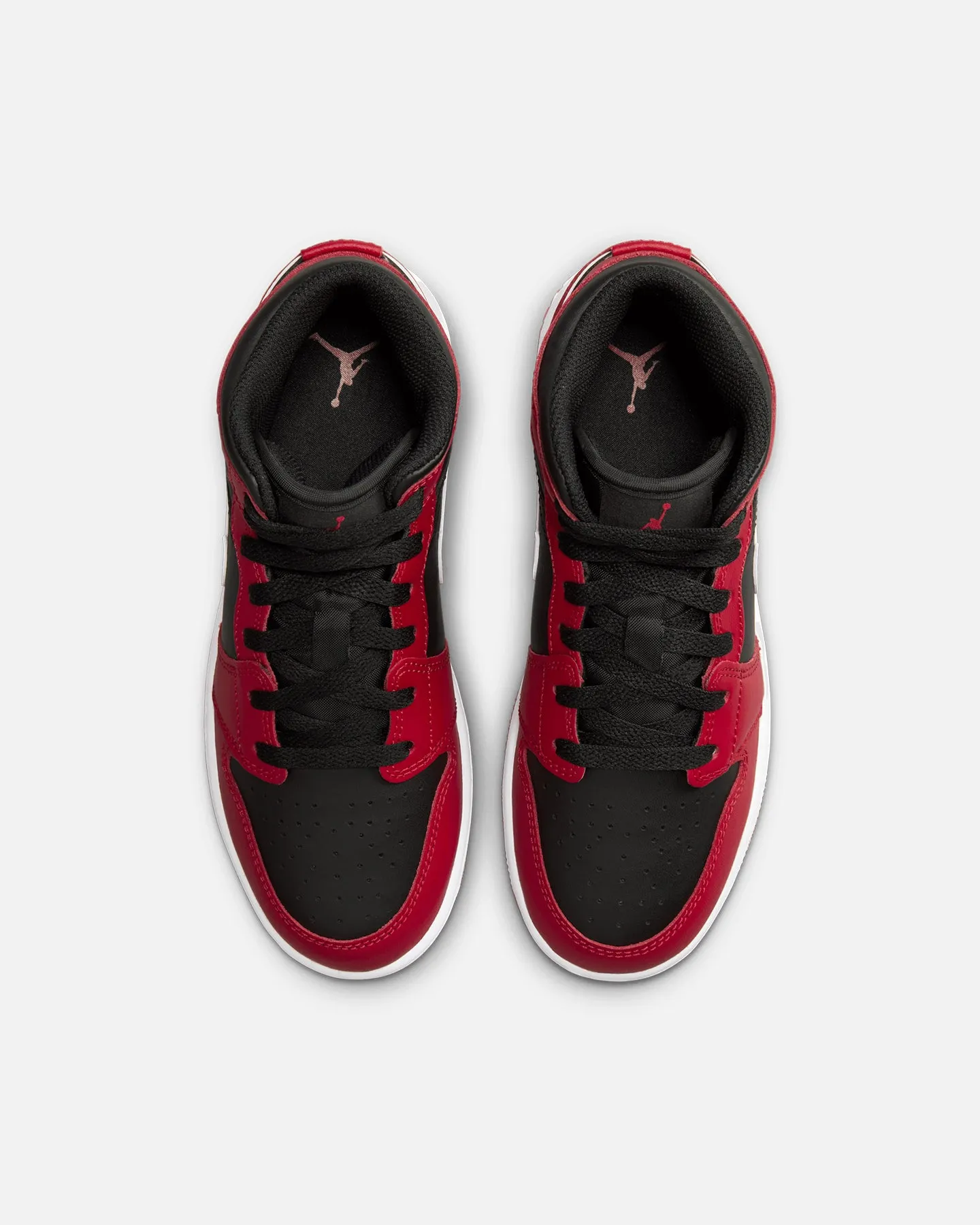 Jordan Kids' Air Jordan 1 Mid (GS) Black/Red