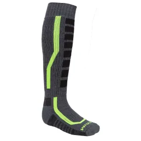 Klim  Aggressor Socks 2.0 Moisture Wicking Cushioned Warm Comfort Asphalt Hi-Vis