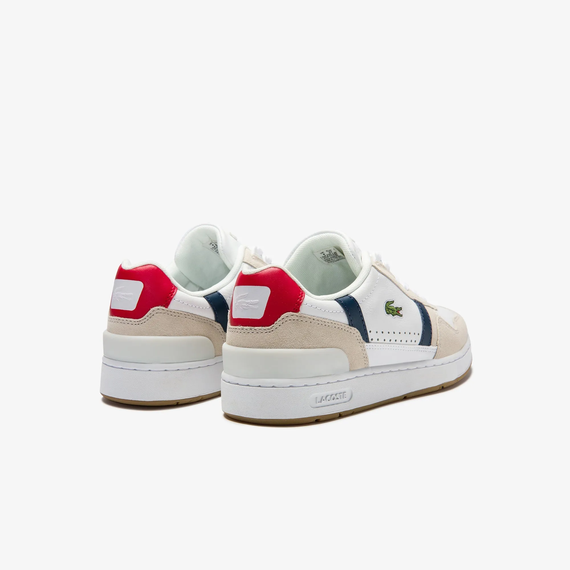 Lacoste T-Clip 0120 2 Sfa Sneakers - White/Navy/Red