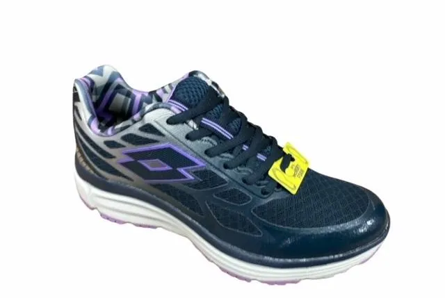 Lotto scarpa sneakers da donna Fox Ride AMF S4533 blu-viola