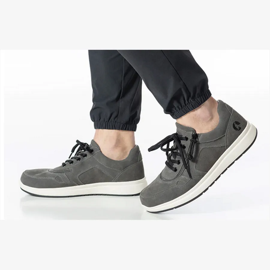 Men's Grey Suede BILLY Comfort Joggers