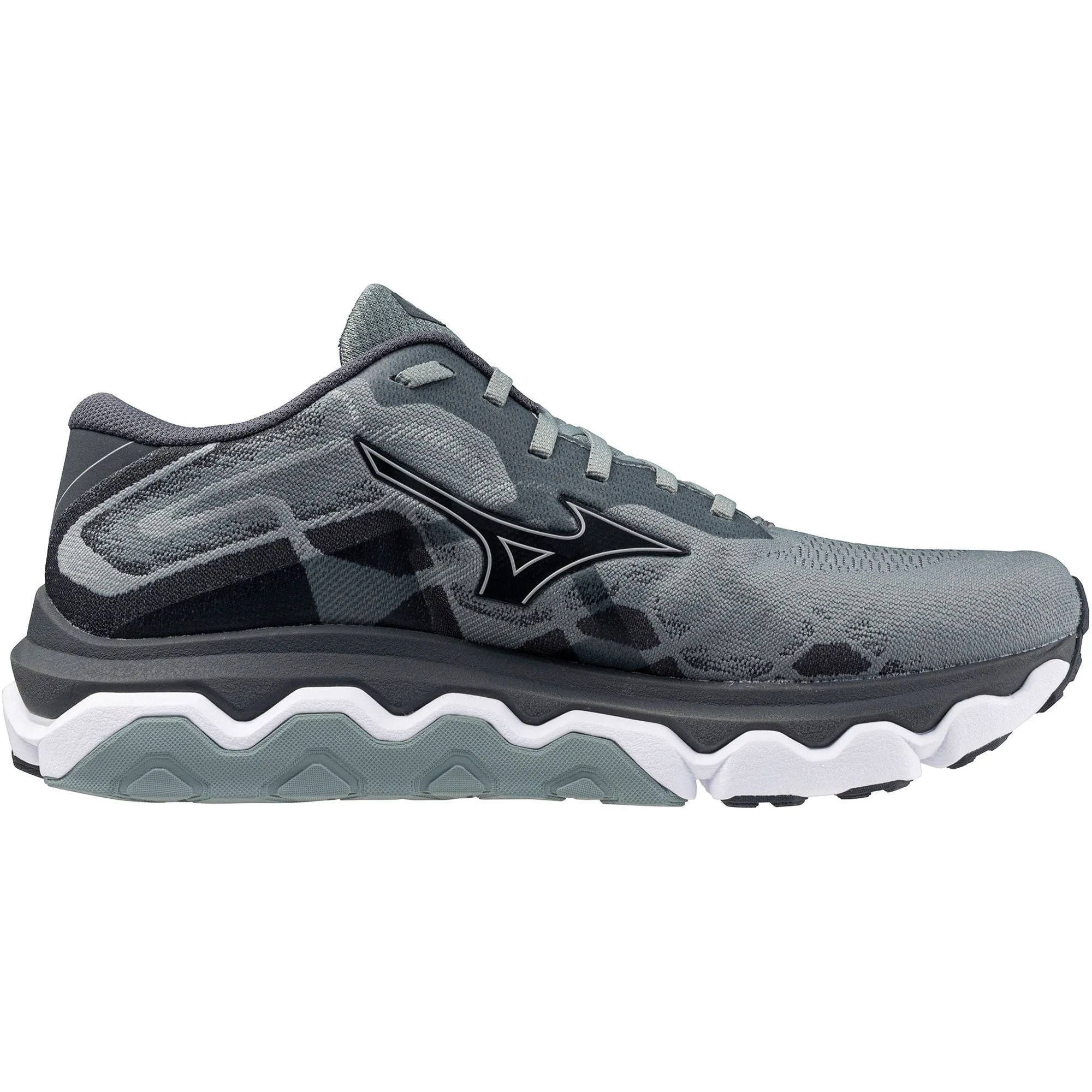 Mizuno Wave Horizon 7 Mens Running Shoes - Grey