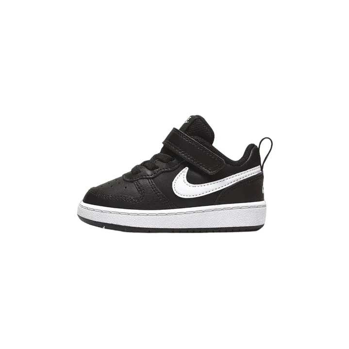 Nike scarpa sneakers da bambino Court Borough Low 2 BQ5453 002 nero-bianco