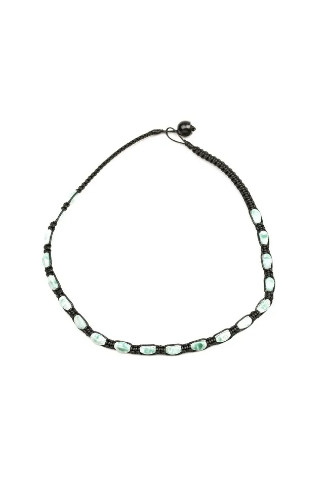 Paparazzi Necklace ~ Slip and ROCKSLIDE - Green