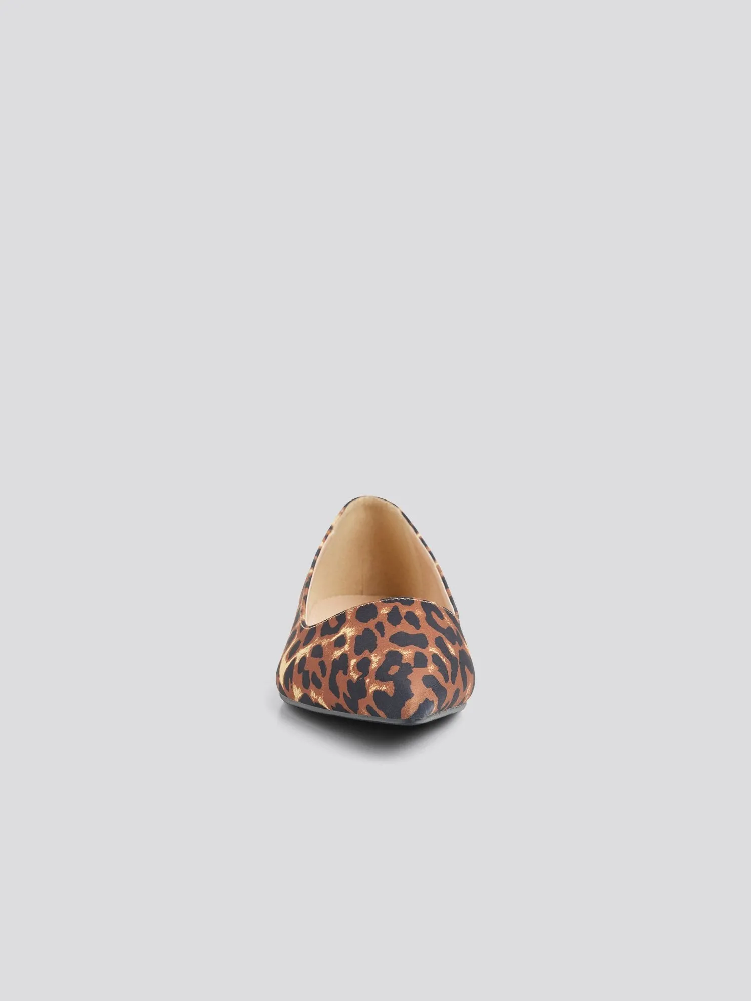 Pointed Toe Leopard Print Shoe