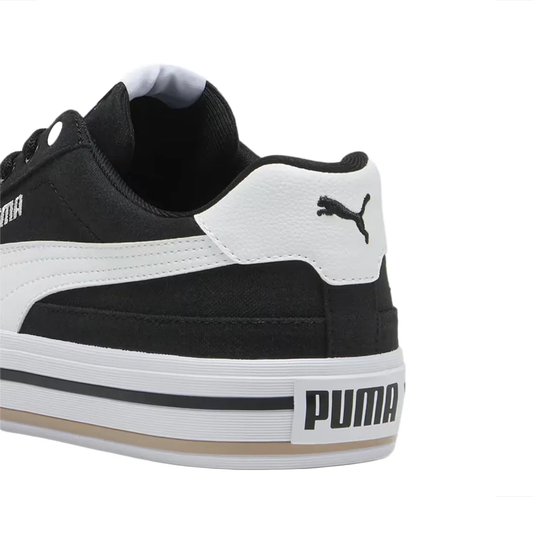 PUMA Court Classic Vulcanized FS Men's Sneakers Black