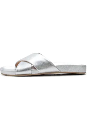 ROLLIE TIDE CROSS SLIDE - SILVER