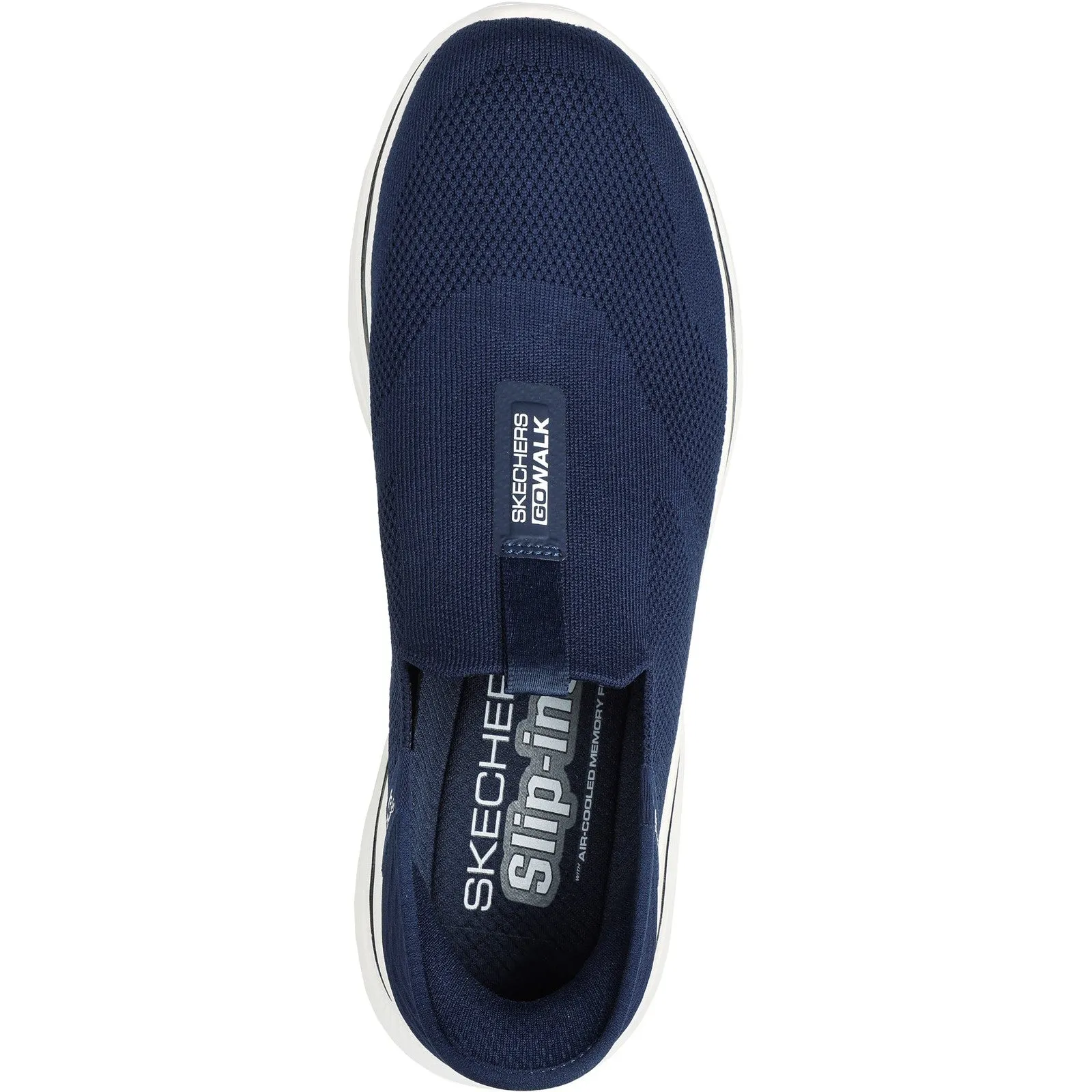 Skechers Mens Skechers Slip-ins: GO WALK 7 - Easy On 2 216641-NVY Navy Slip On Shoe