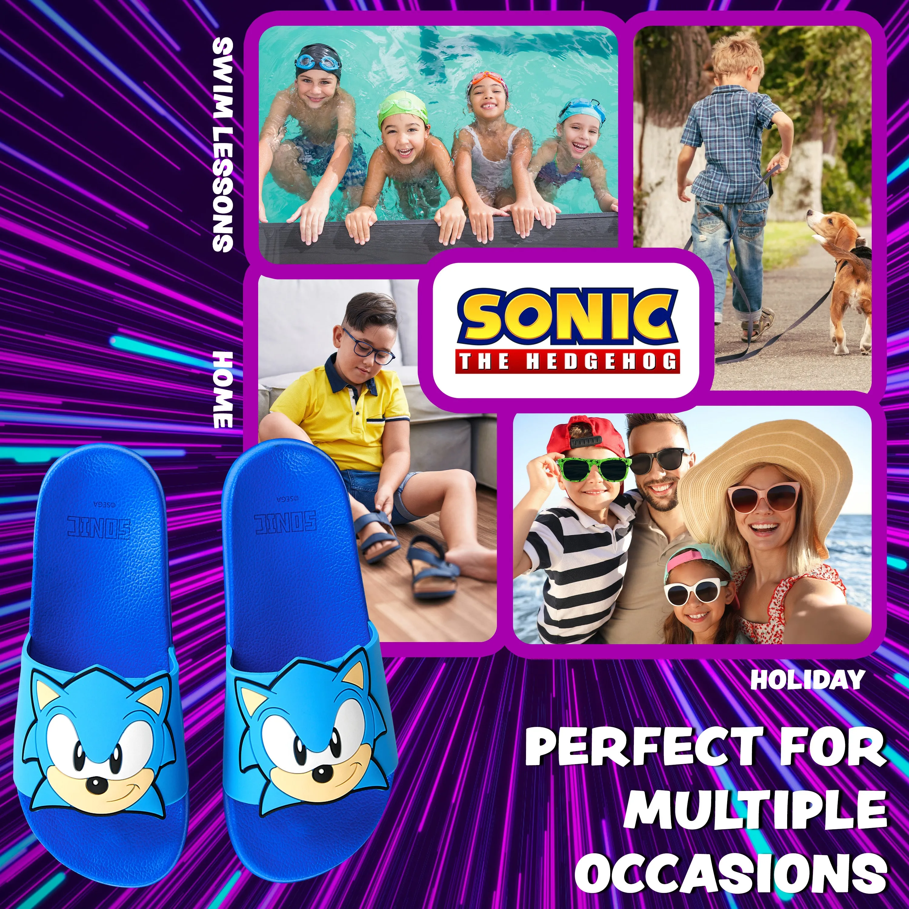 Sonic The Hedgehog Boys Sliders