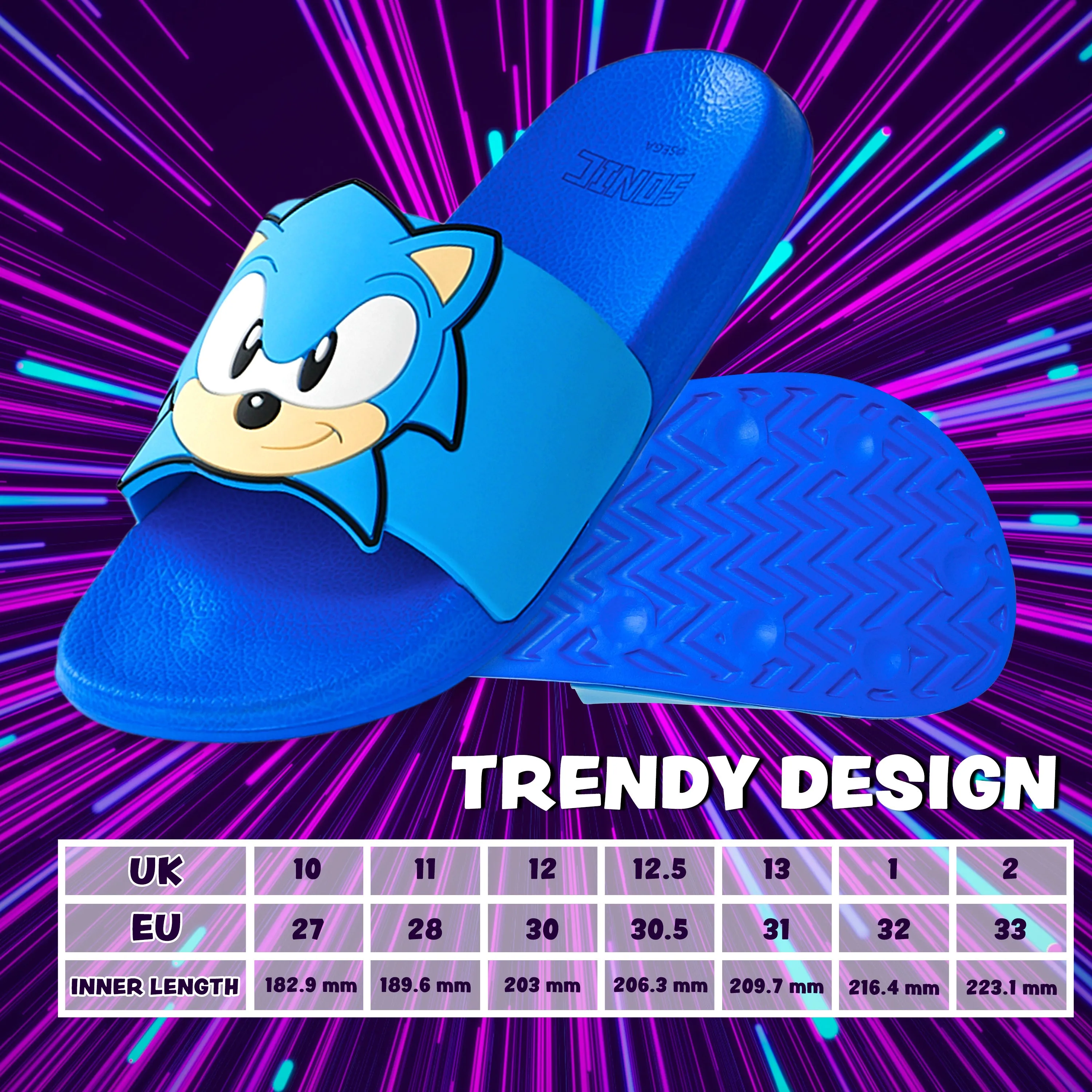 Sonic The Hedgehog Boys Sliders