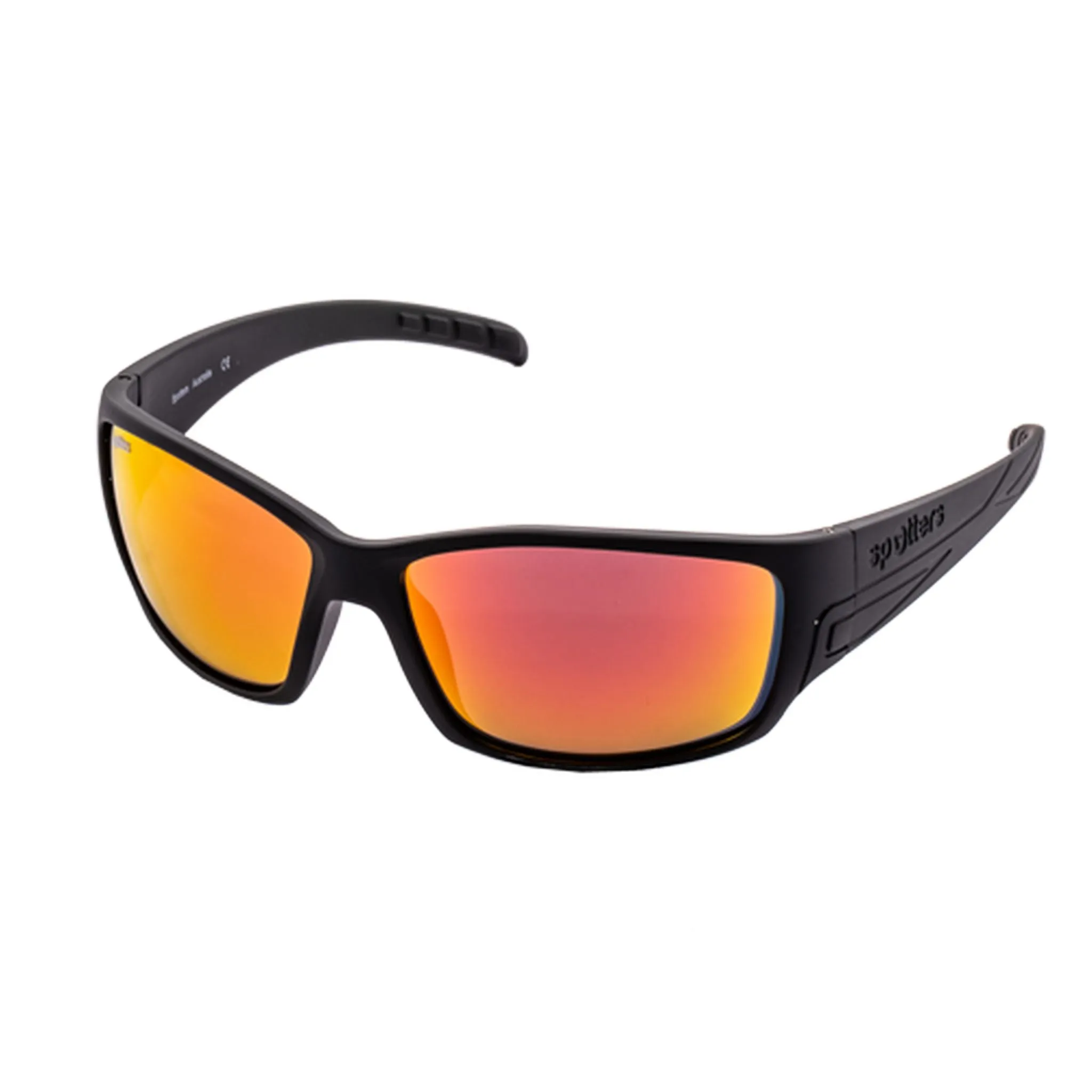 Spotters Polarised Eyewear Chaos Matt Black Sunglasses