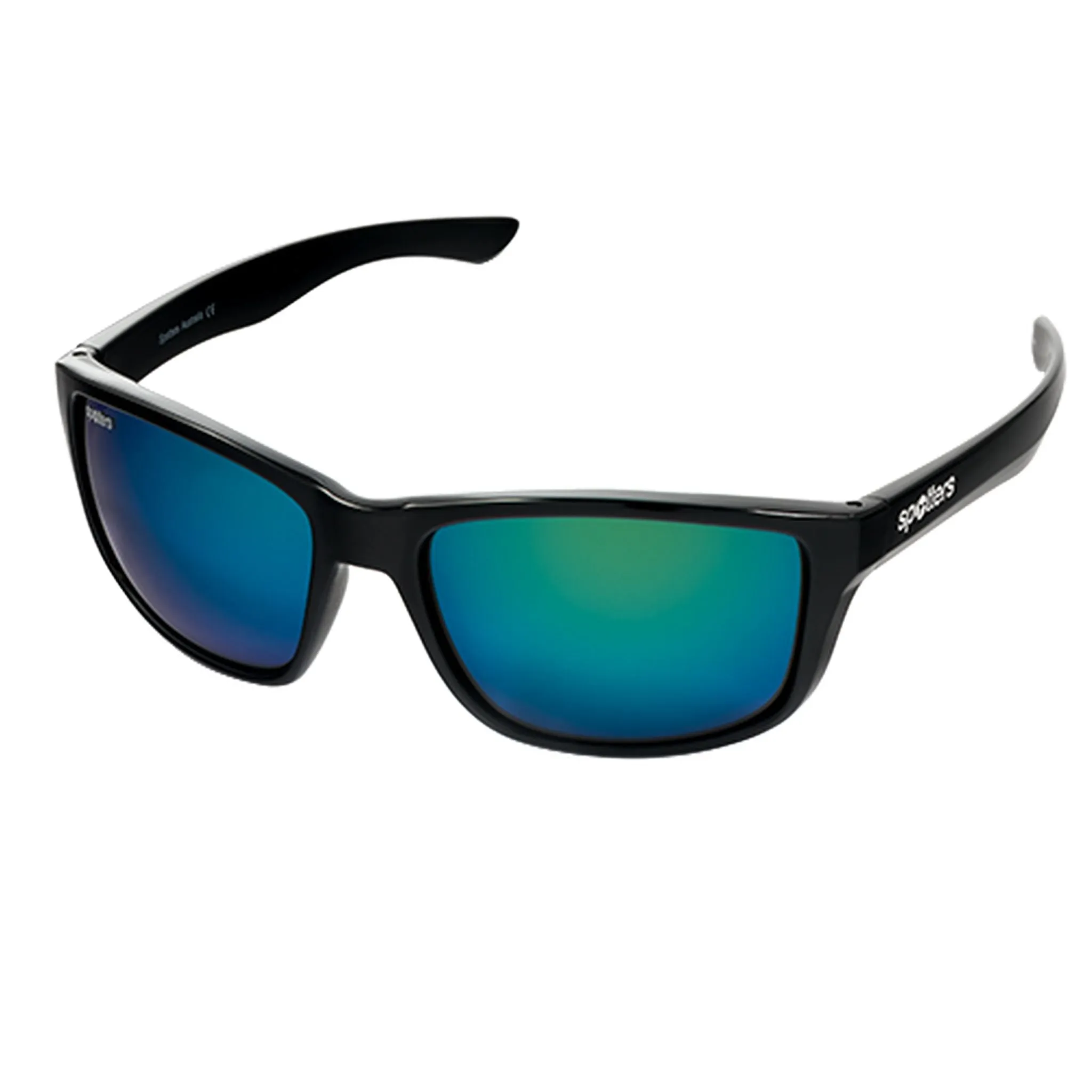 Spotters Polarised Eyewear Rebel Gloss Black Sunglasses