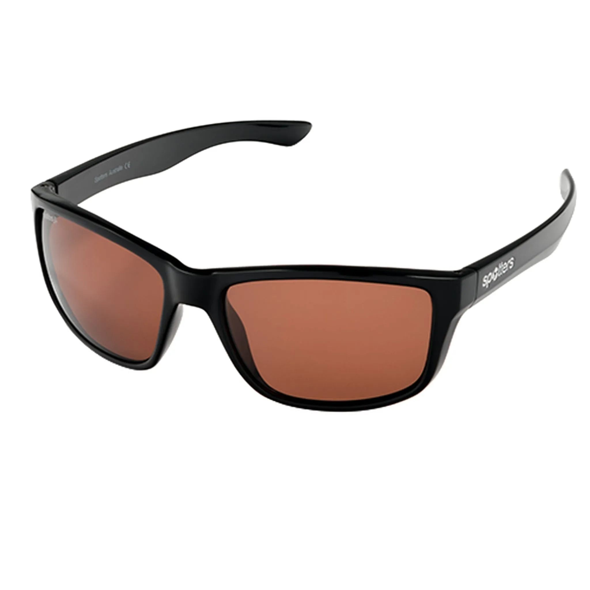 Spotters Polarised Eyewear Rebel Gloss Black Sunglasses