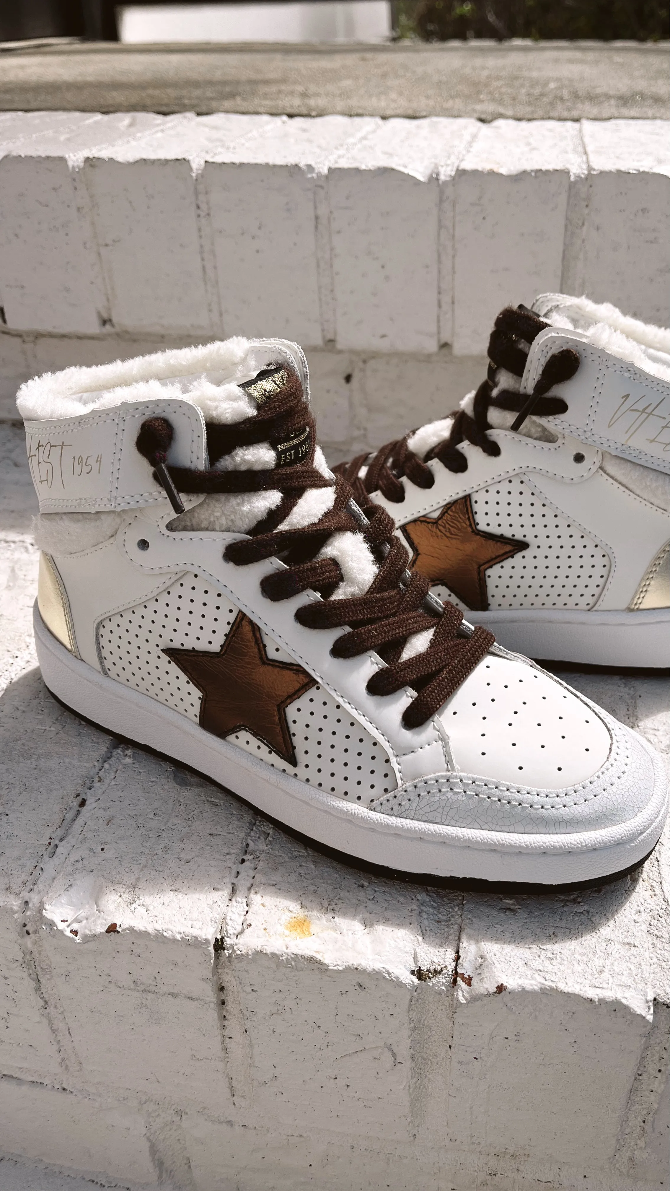 The Jolene High Top Sneakers by Vintage Havana